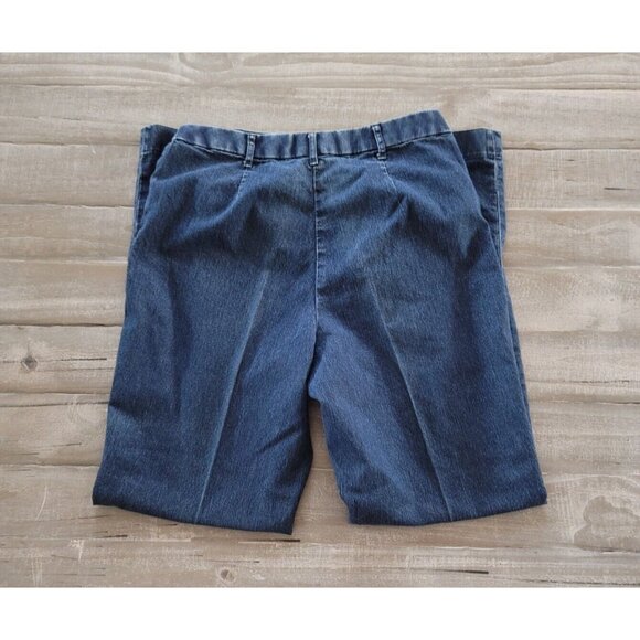 Coldwater Creek Women’s Blue Jeans Size 12 Dark Wash 2 Pockets - Picture 8 of 8